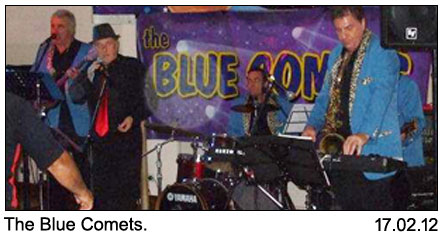 The Blue Comets at Legends 17.02.2012.