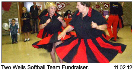 Two Wells Softball Team Fundraiser 11.02.2012.