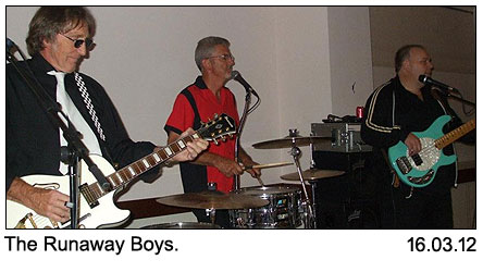 The Runaway Boys at Legends 16.03.2012.