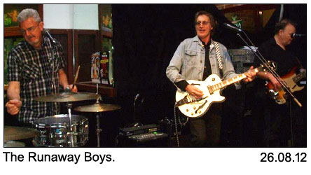 The Runaway Boys at Legends 25.08.2021.