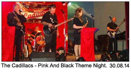 The Cadillacs At Legends Pink and Black Theme 30-08-2014.