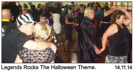 Legends Rocks The Halloween Theme 31-10-2014.