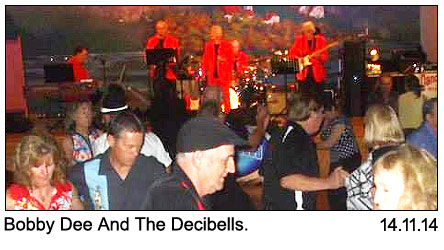 Bobby Dee And The Decibells at Legends 14-11-2014.