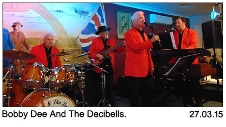 Bobby Dee And The Decibells at Legends 27-03-2015.