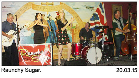 Raunchy Sugar at Legends 20-03-2015.