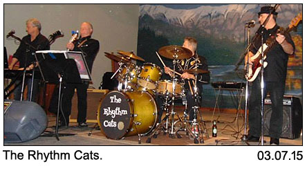 The Rhythm Cats at Legends 03-07-2015.