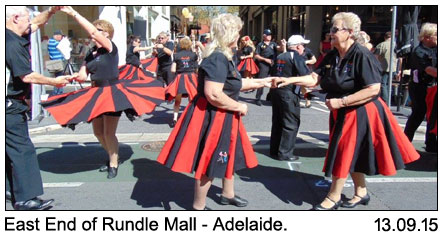 East End of Rundle Mall - Adelaide 13.09.2015.