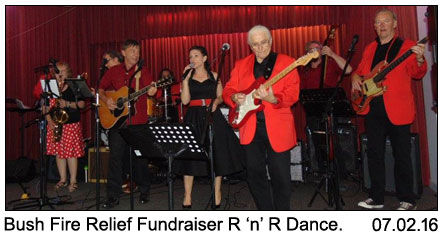 Bush Fire Relief Rock 'n' Roll Dance 07-02-2016.