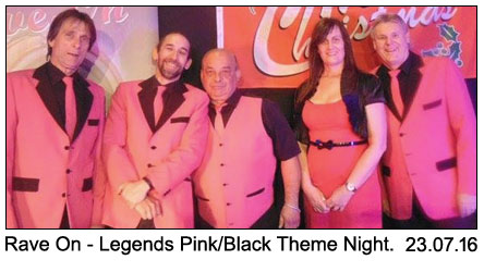 Rave On at Legends Pink and Black Theme Night 23-07-2016.