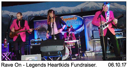 Rave On at Legends Heartkids Fundraiser 06-10-2017.