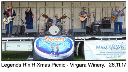 Legends Rock N Roll Xmas Picnic 26-11-2017.