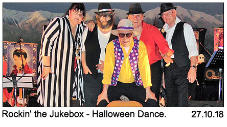 Rockin' the Jukebox Halloween Dance 27-10-2018.