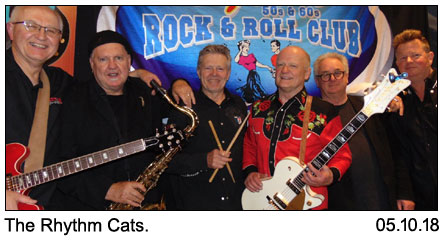 The Rhythm Cats at Legends 5-10-2018.