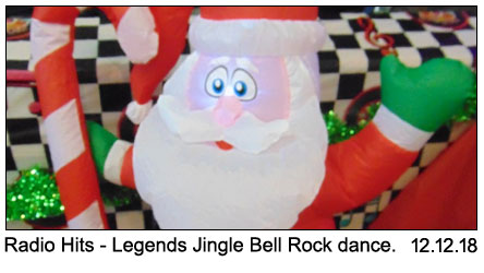 Radio Hits Legends Jingle Bell Rock dance 15-12-2018.