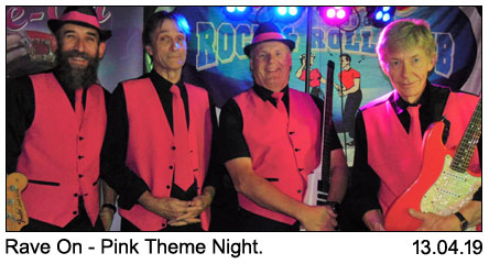 Rave On - Pink Theme Night at Legends 13-4-2019.