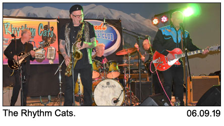 The Rhythm Cats at Legends 6-9-2019.