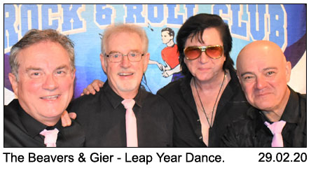 Legends Leap Year Dance with The Beavers and Gier 29-2-2020.