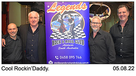 Cool Rockin' Daddy With The Legends 5-8-2022.