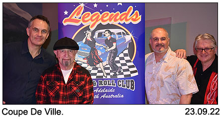 Coupe De Ville with the Legends 23-9-2022.