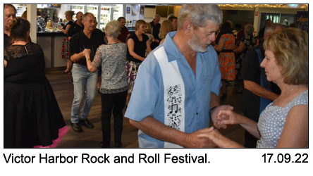 Legends at Victor Harbor Rock n Roll Festival 17-9-2022.