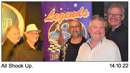 All Shook Up With The Legends 14-10-2022.