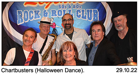 Chartbusters - Halloween with the Legends 29-10-2022.