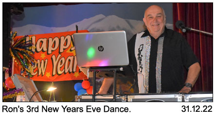 Ron's 3rd New Years Eve Dance/Legends And Get Back 31-12-2022.
