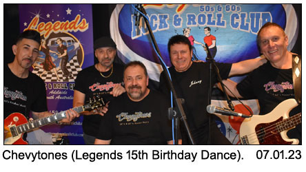 Legends 15th Birthday Dance With The Chevytones 07-01-2023.
