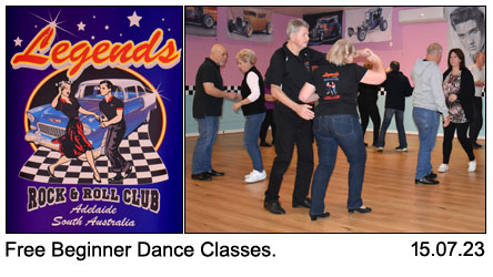 Legends Free Beginners Dance Class 15-07-2023.