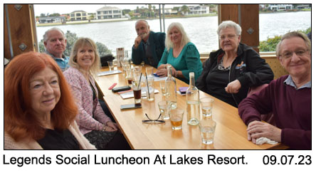 Legends Social Luncheon At Lakes Resort 9-7-23.