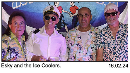 Esky and the ice Coolers at Legends RnR Club 16.02.2024.