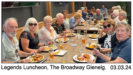 Legends Luncheon at The Broadway, Glenelg 03.03.2024.