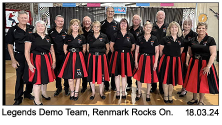 Legends Demo Team - Renmark Rocks On - 18-03-2024.