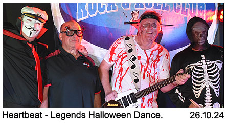 Heartbeat at Legendsa Halloween Dance 26-10-2024.