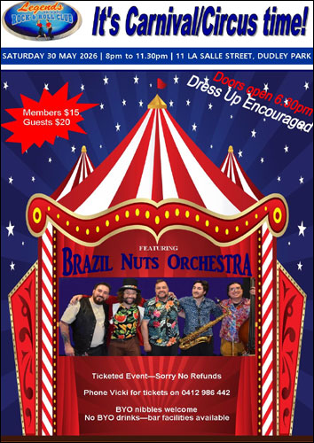 Brazil Nuts Orchestra : Carnival Circus Theme 30.05.2026.