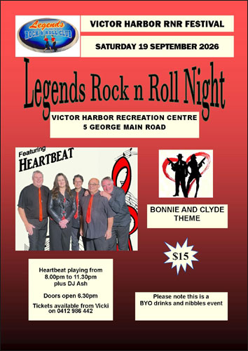 Bonny and Clyde Theme Dance Saturday Night 19.09.2026.