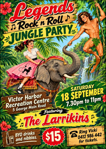 Legends Rock n Roll Jungle Party | 18th September 2027.